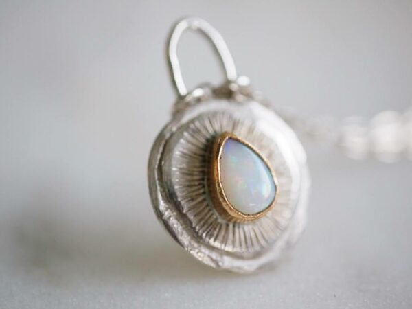 Sunburst Opal Pendant