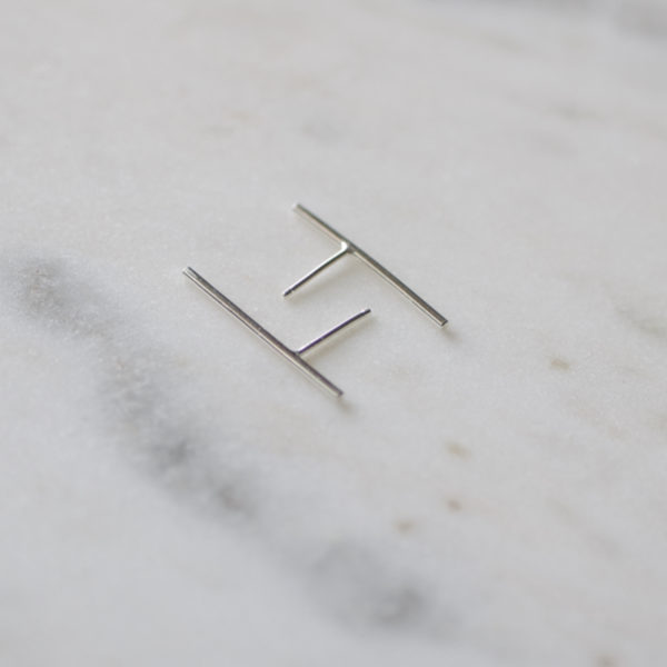 line earrings