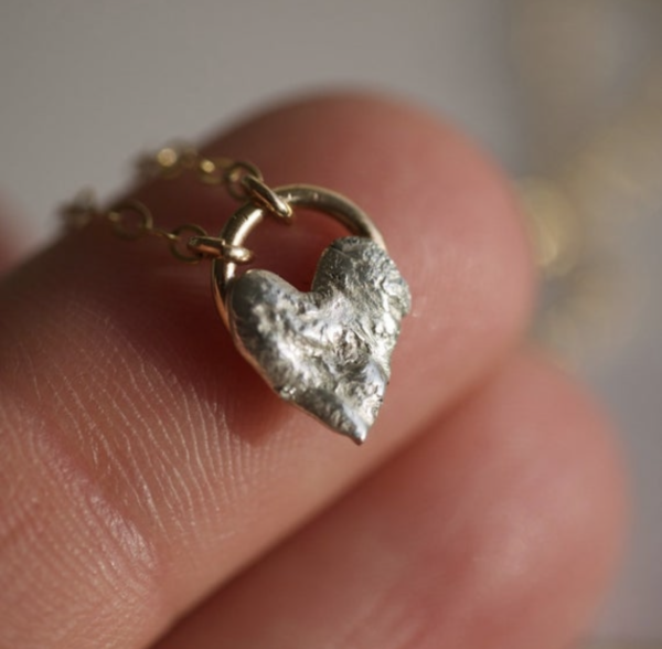 Teeny + Tiny  Heart Lock