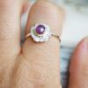 Sapphire Bud ring - Image 3