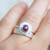 Sapphire Bud ring - Image 4