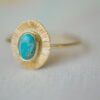Midas Is Melting•Gold + Oval Turquoise - Image 4