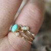 Golden Odd Swan•Pearl ring - Image 8