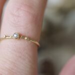 Golden Odd Swan•Pearl ring - Image 7
