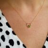 Sonoran Turquoise + Solid Gold Circle - Image 5