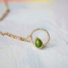 Sonoran Turquoise + Solid Gold Circle - Image 9