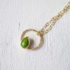 Sonoran Turquoise + Solid Gold Circle - Image 8