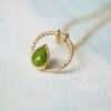 Sonoran Turquoise + Solid Gold Circle - Image 4