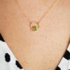 Sonoran Turquoise + Solid Gold Circle - Image 7